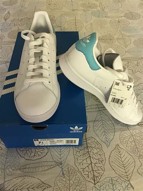 adidas Stan Smith White Light Blue Men's 